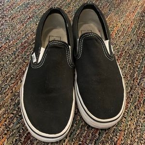 COPY - Black slip on vans